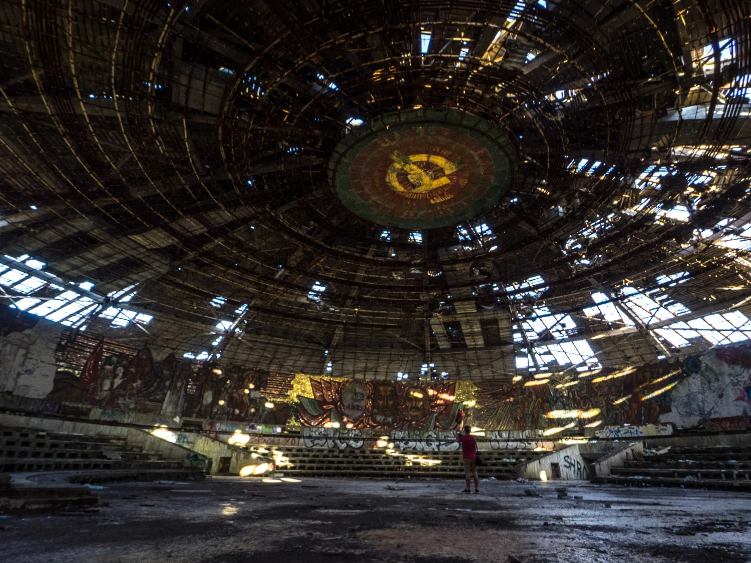  The main collusium are is still an incredibly impressive space 