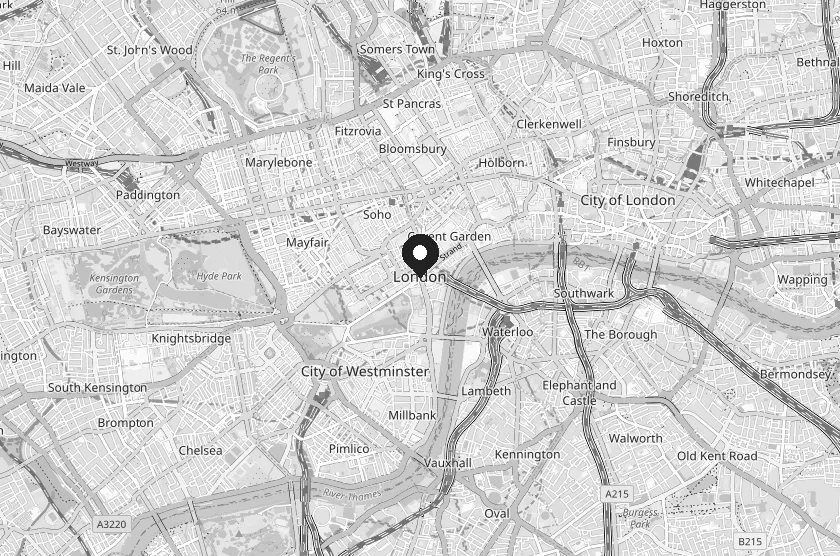 Map: London